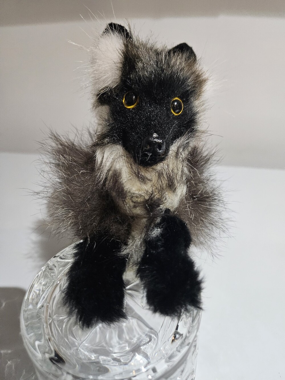 Bilodeau Real Fur Creature Decor - Picture 3 of 6